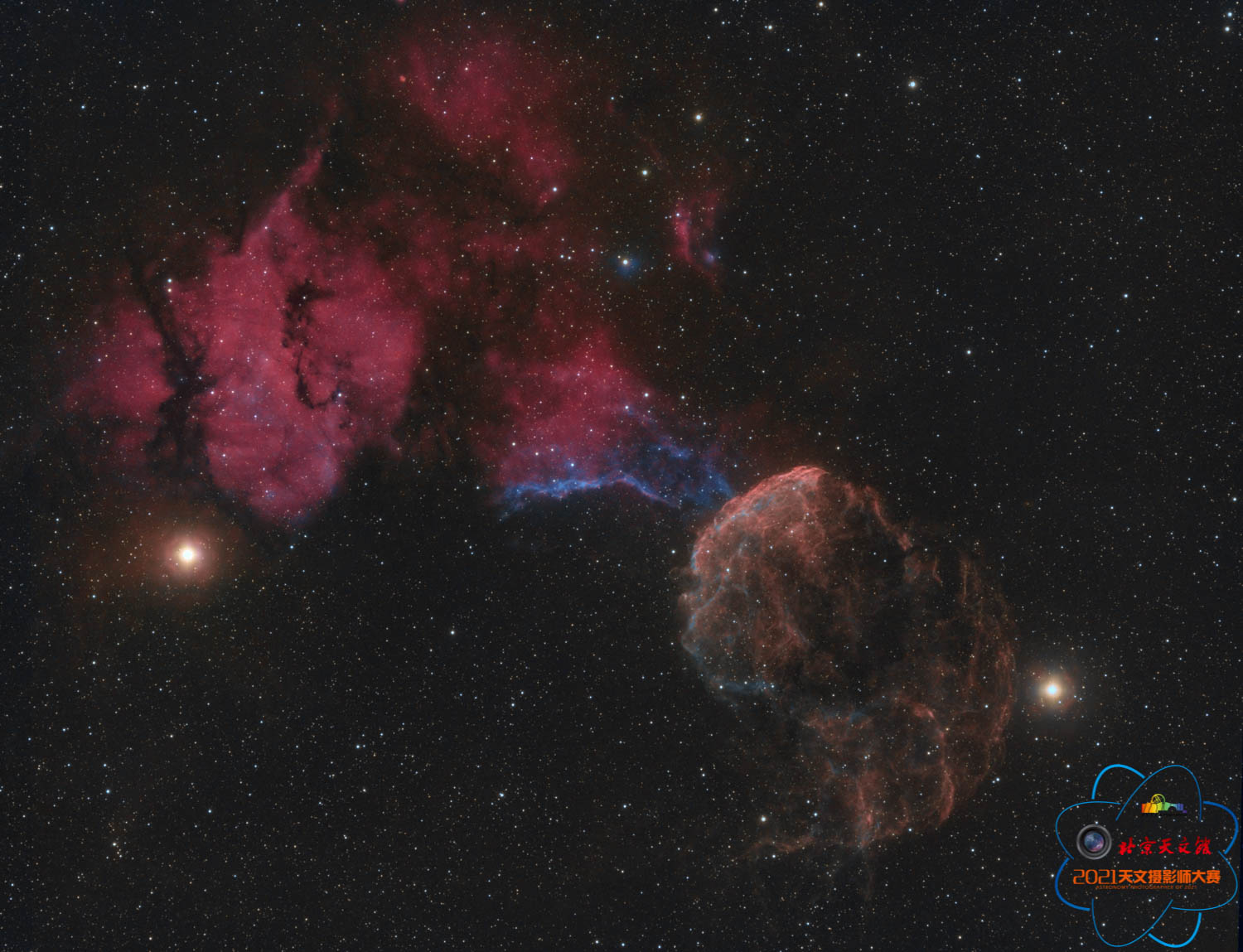 圖10  IC443&SH 2-249 宇宙水母（作者：阮展鋒,；參賽主題：神秘的宇宙深處）.jpg