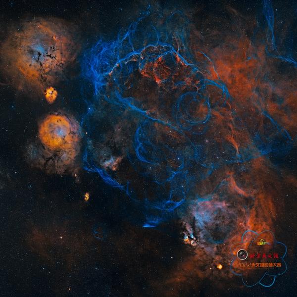 圖5.船帆座超新星遺跡（作者：祝立群；參賽主題：神秘的宇宙深處）.jpg