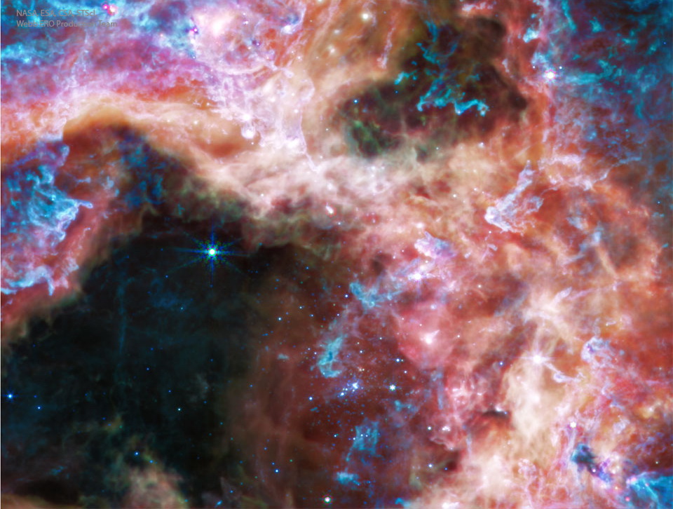 待譯-APOD20220907-圖2TarantulaNearIr_Webb_中紅外.jpg