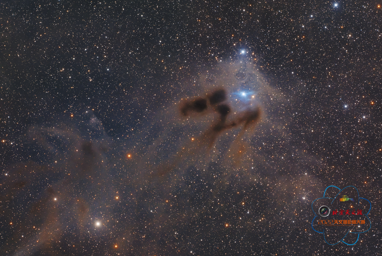 圖5-張逸舟-神秘的宇宙深處-vdB31-星空書法.jpg