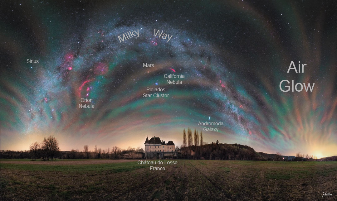 待譯-APOD20230213-AirglowFrance_Looten_1080_annotated.jpg